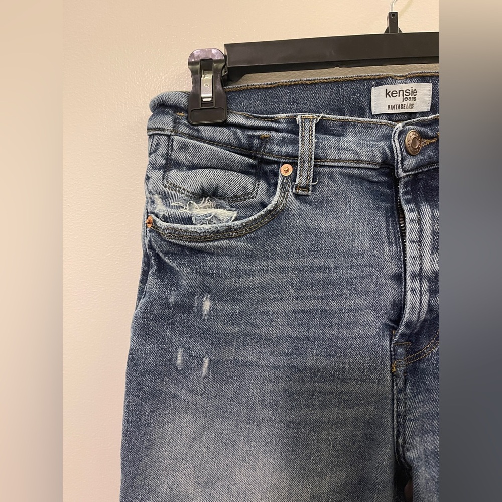 Kensie Jeans Vintage Luxe The Savanna High Rise Flare Size 8/29